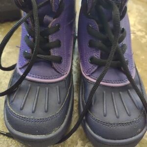 Kids Nike Purple Rain Boots 12c 524877-500